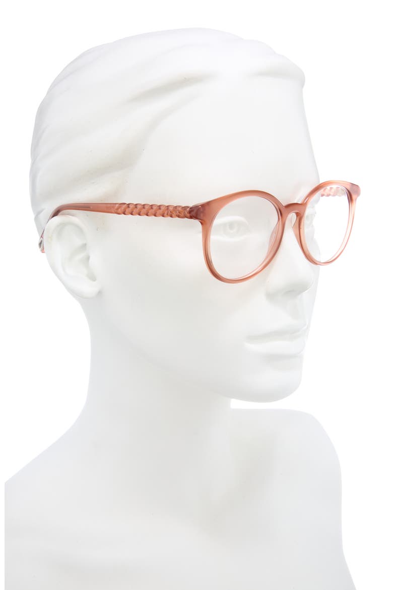 52mm Round Optical Frames, Alternate, color, YELLOW YELLOW TRANSPARENT