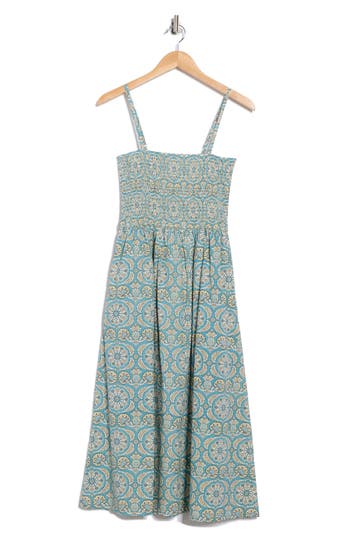 Maisie Smocked Midi Dress