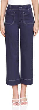 Bagatelle High Waist Wide Leg Crop Pants