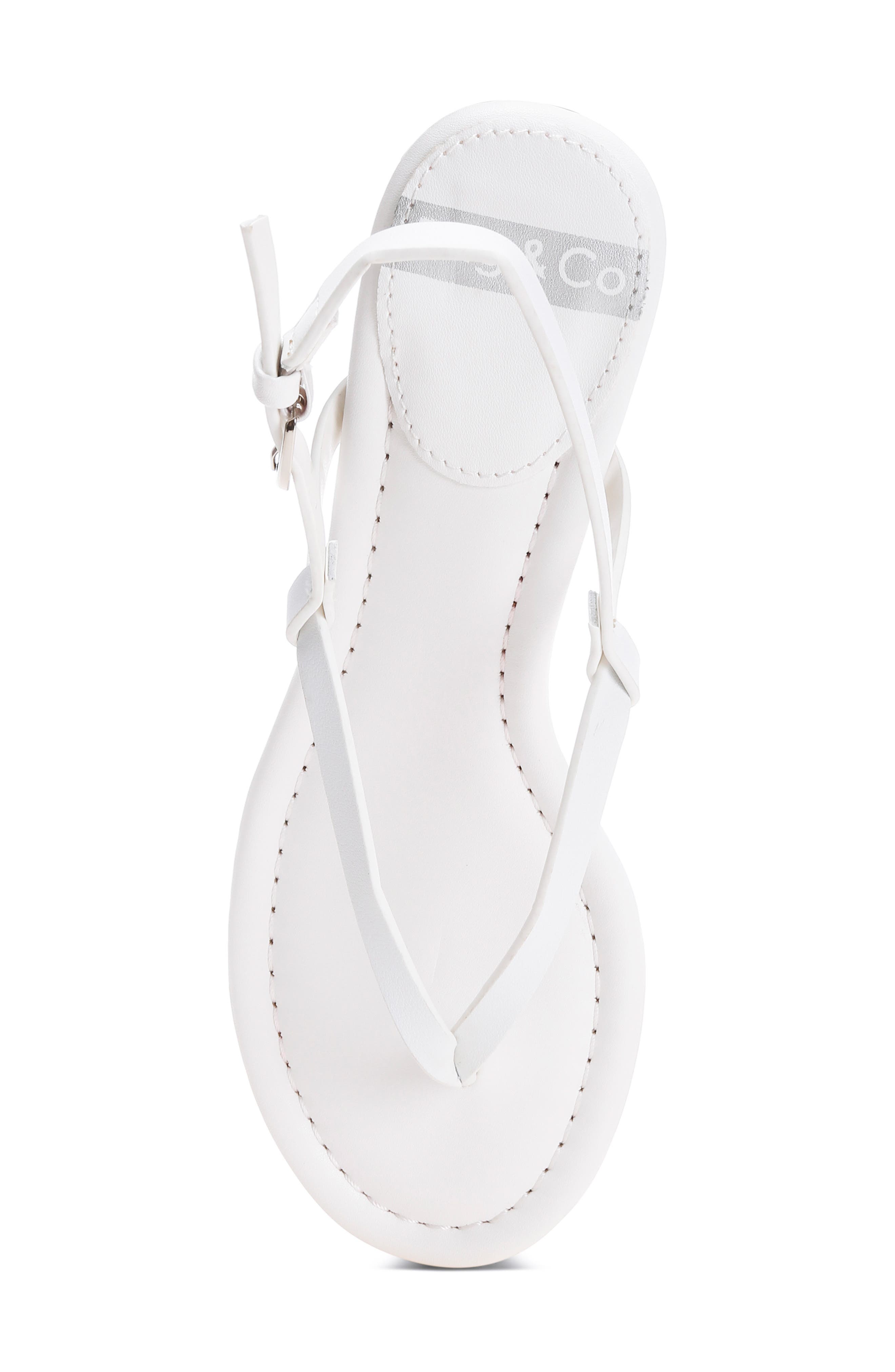 Brisbou Leather Sandal, Alternate, color, WHITE