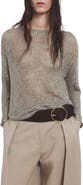 MANGO Luli Jersey Open Stitch Sweater