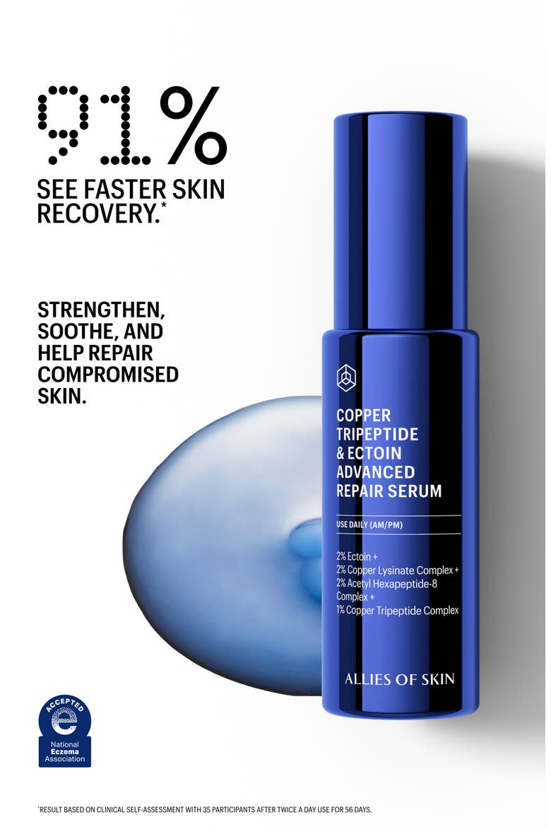Copper Tripeptide & Ectoin Advanced Repair Serum, Alternate, color, NO COLOR