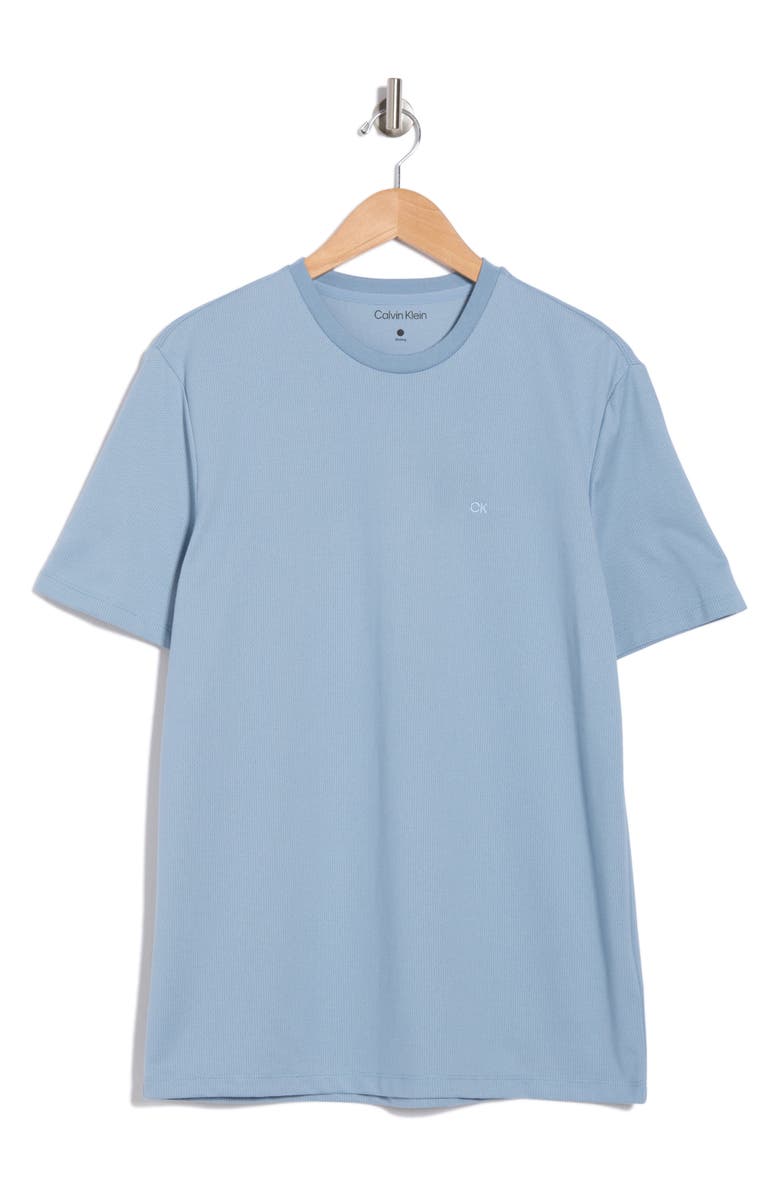 Calvin Klein Textured Logo T-Shirt, Alternate, color,