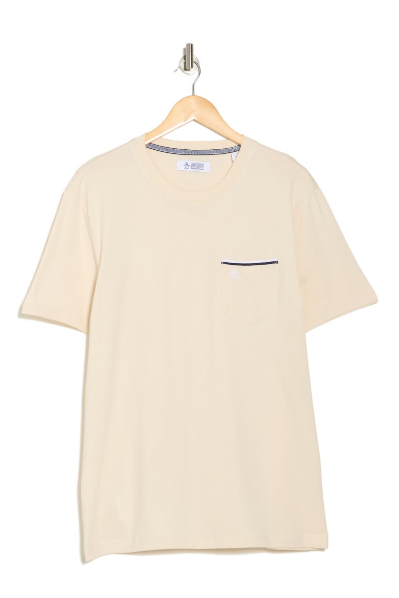 Earl Tipped Pocket T-Shirt, Main, color, BIRCH
