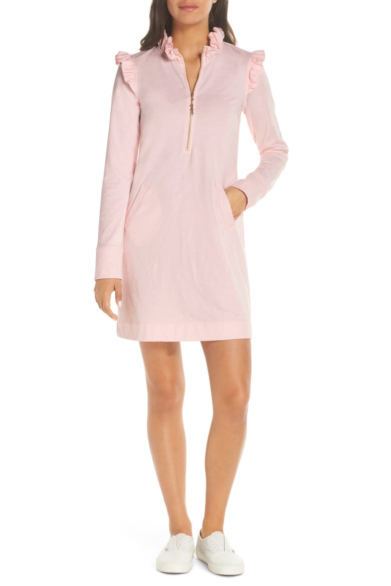 Skipper UPF 50+ Shift Dress, Main, color, PARADISE TINT