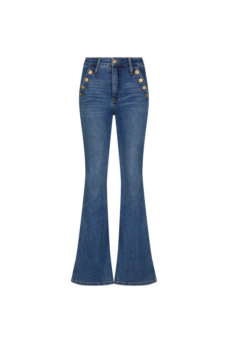 Allegra Bootcut Jean, Alternate, color, blue