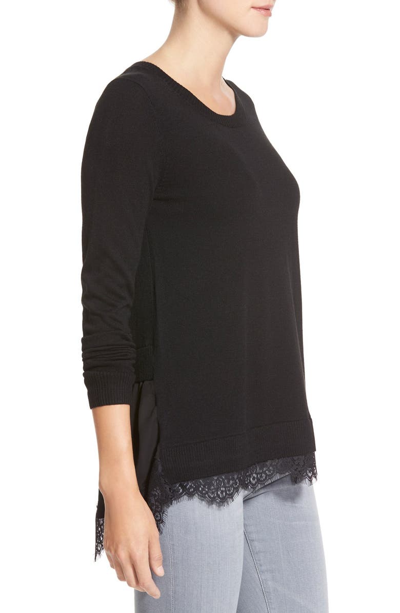 Chelsea28 Mixed Media Sweater, Alternate, color,