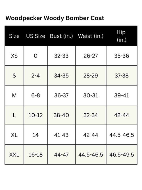 Woodpecker Bird Of Paradise Quilted Coat In Black