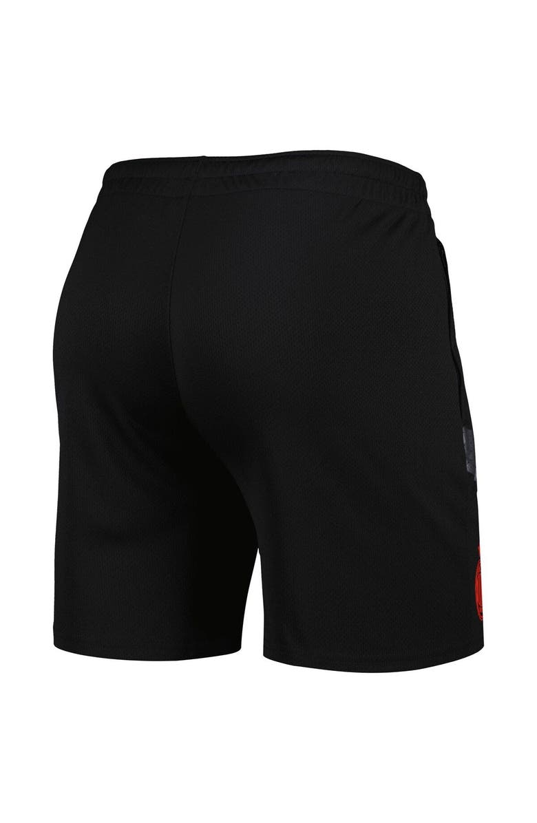PUMA Men's Puma Black AC Milan Logo DryCELL Training Shorts, Alternate, color,