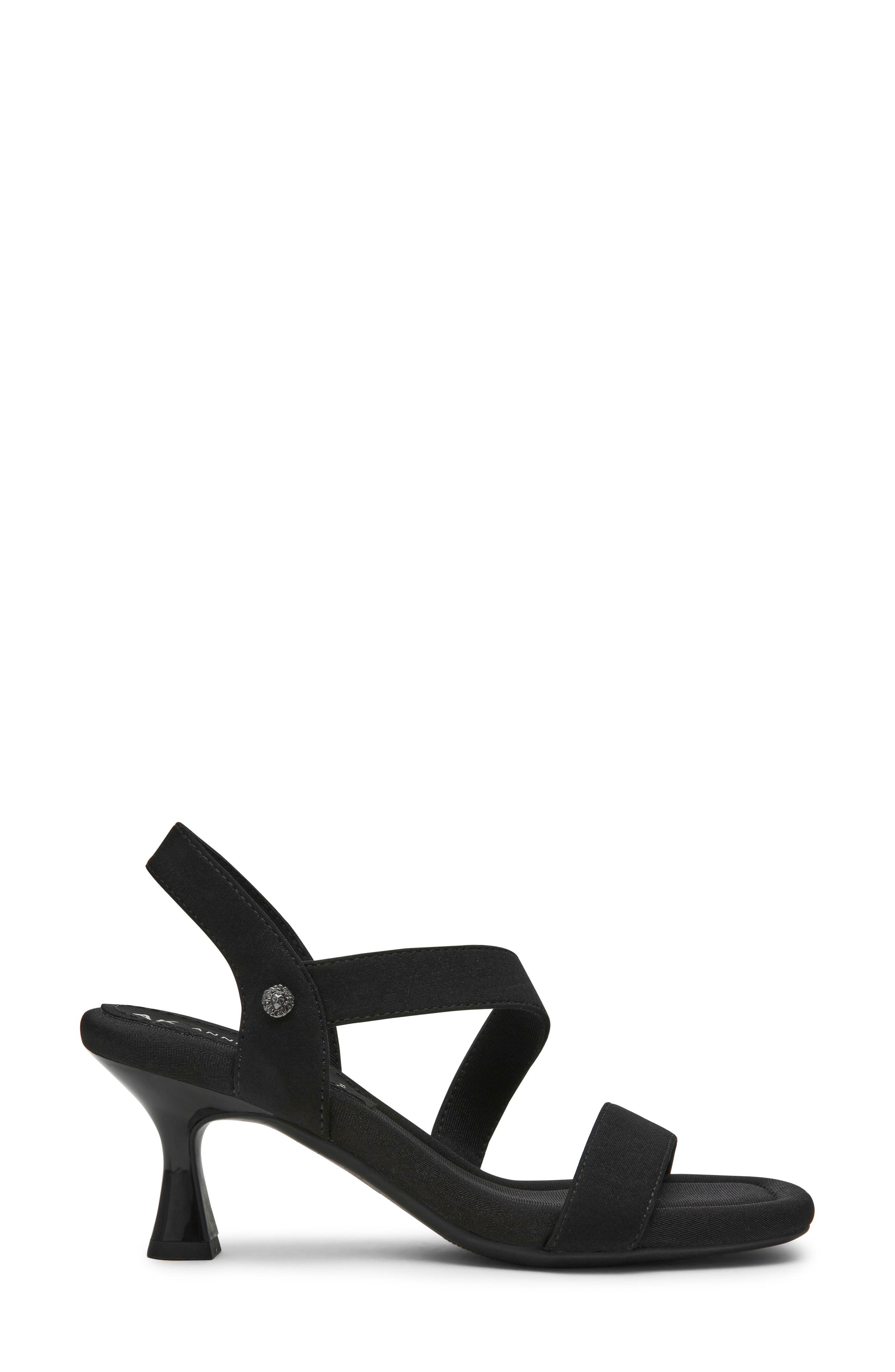 Anne Klein Johanna Slip On Kitten Heel Sandal, Alternate, color, 