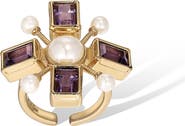 RETRO CHIC Byzantine Cross Ring
