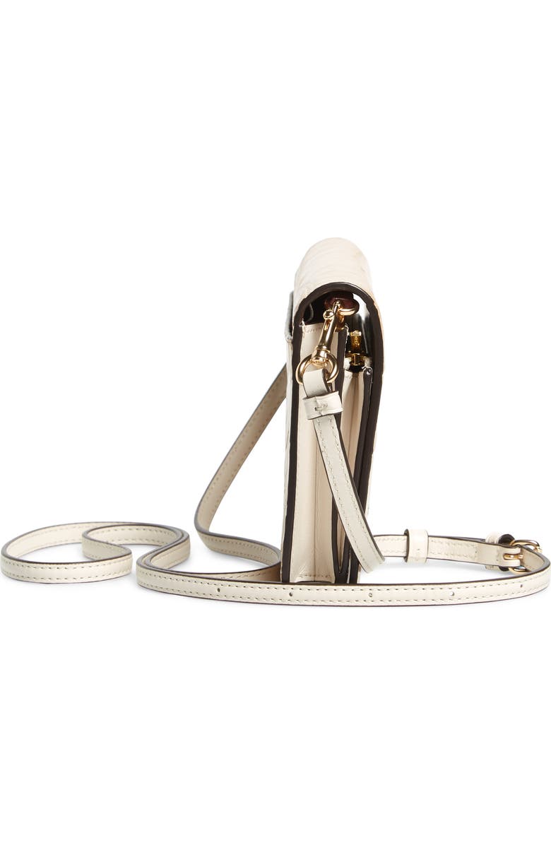 COACH Hayden Croc Embossed Leather Convertible Crossbody Bag, Alternate, color,