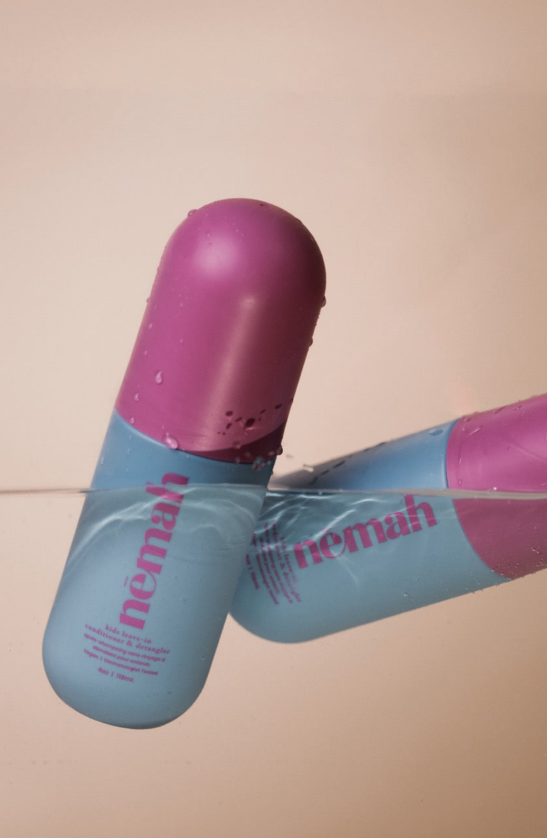 Nēmah Bath-Time Trio, Alternate, color, Light Blue | Pink