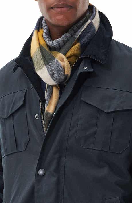 Tattersall Tartan Lambswool Fringe Scarf