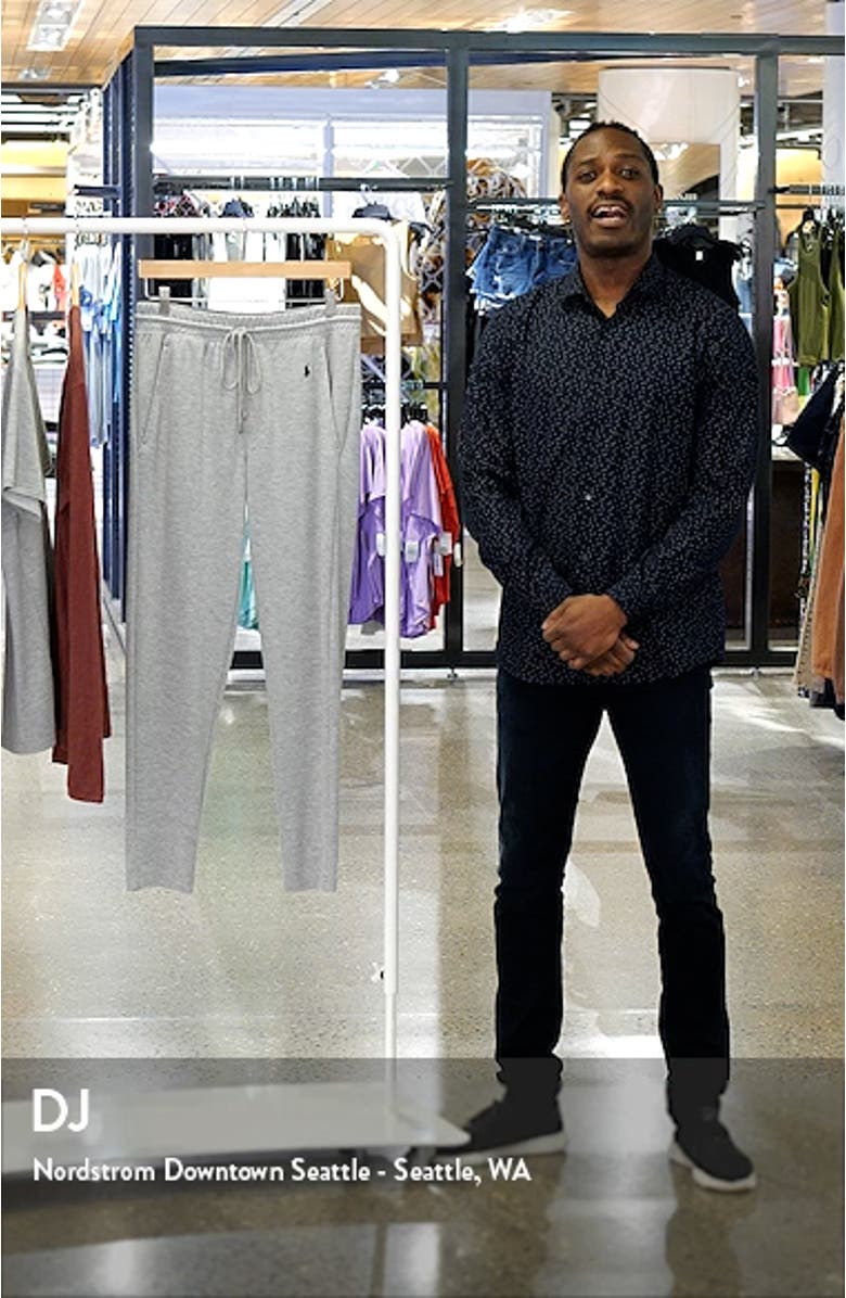 Men's Mini Terry Pajama Pants, sales video thumbnail