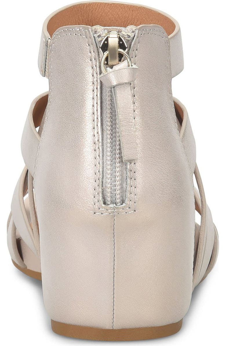 Söfft Vivi Platform Wedge Sandal, Alternate, color, Champagne