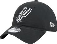 New Era Men's New Era Black San Antonio Spurs Team 9TWENTY Adjustable Hat
