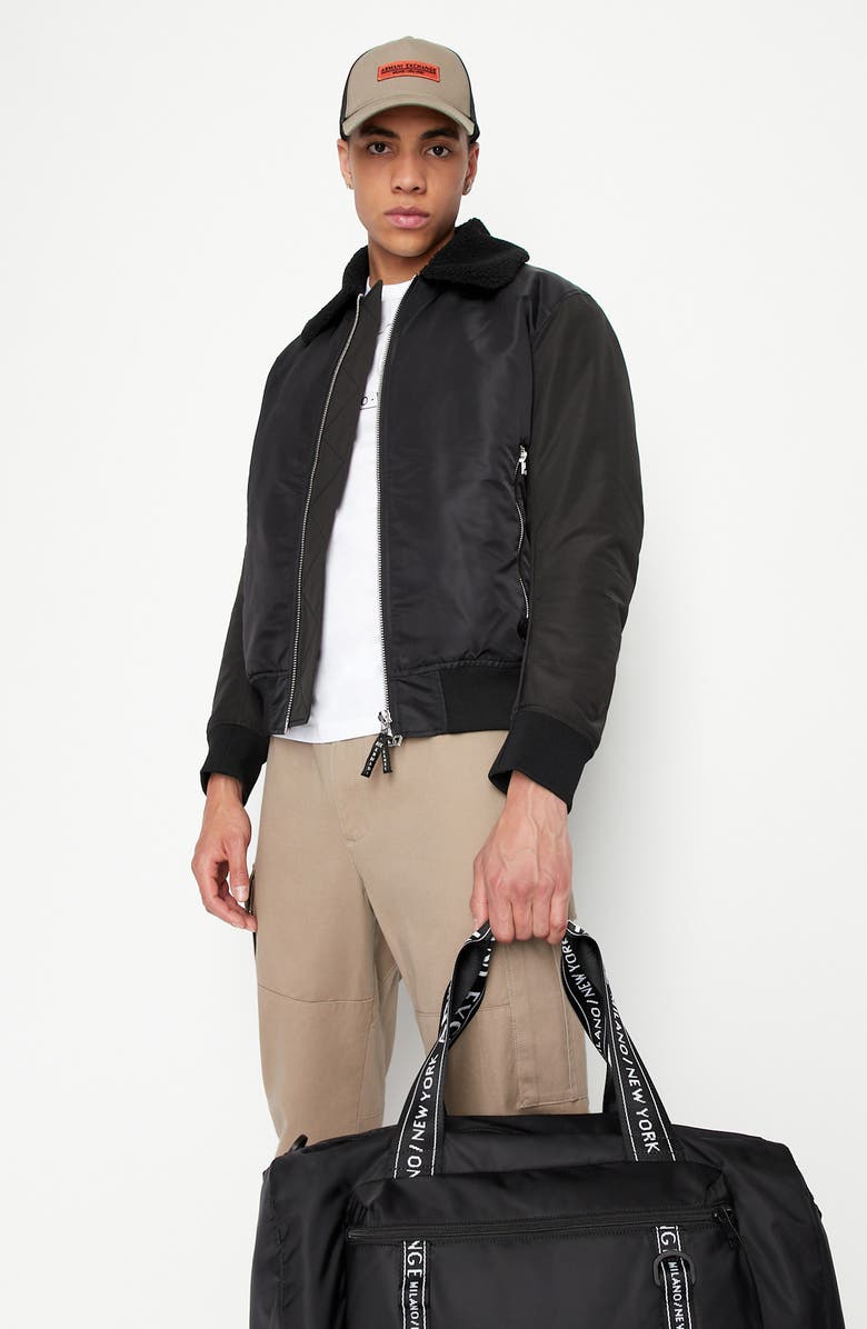 Armani Exchange Box Logo Graphic Tee, Alternate, color,