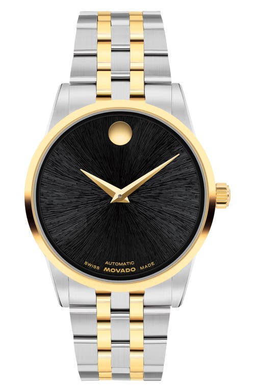 Movado Museum Classic Automatic Bracelet Watch, 33mm in Black at Nordstrom