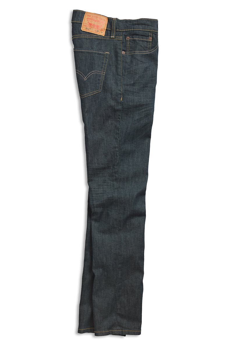 Levi's<sup>®</sup> Levi's 511 Skinny Jeans, Alternate, color, Rinsed Playa