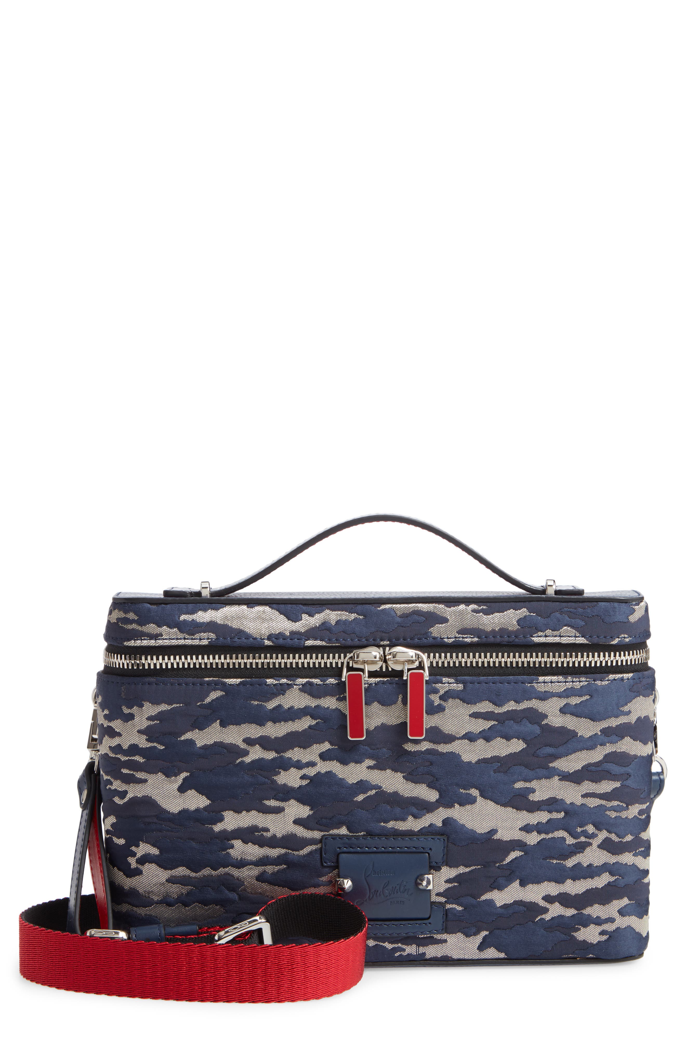 Christian Louboutin Kypipouch Jacquard Crossbody Bag, Main, color, 