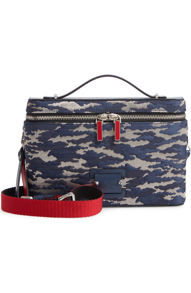 Christian Louboutin Kypipouch Jacquard Crossbody Bag, Main, color,