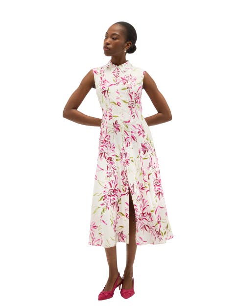 Della Shirt Midi Dress