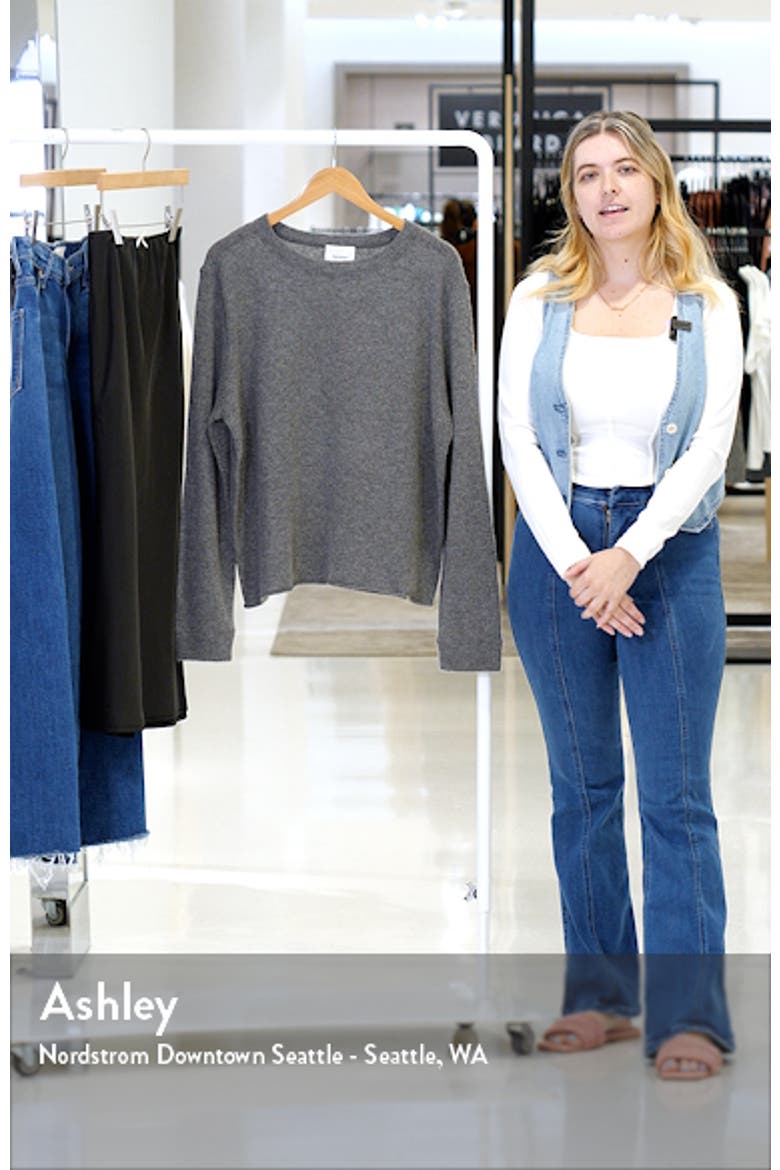 Oversize Cashmere & Wool Sweater video