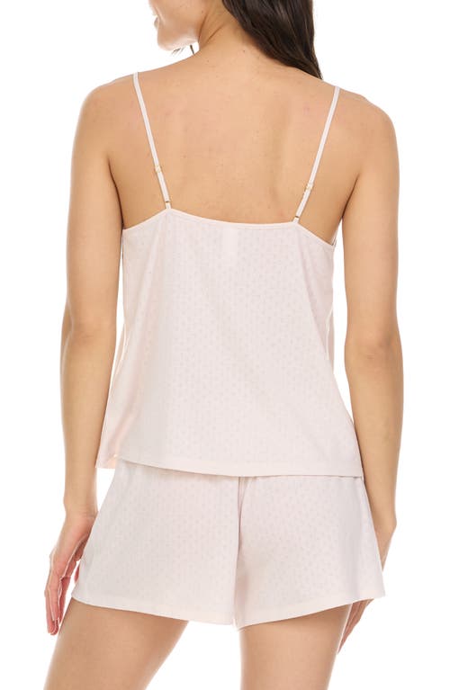 Flora By Flora Nikrooz Brittany Short Pointelle Knit Pajamas In Beige