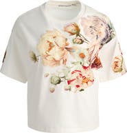 Alice + Olivia Evan Appliqué Oversize T-Shirt