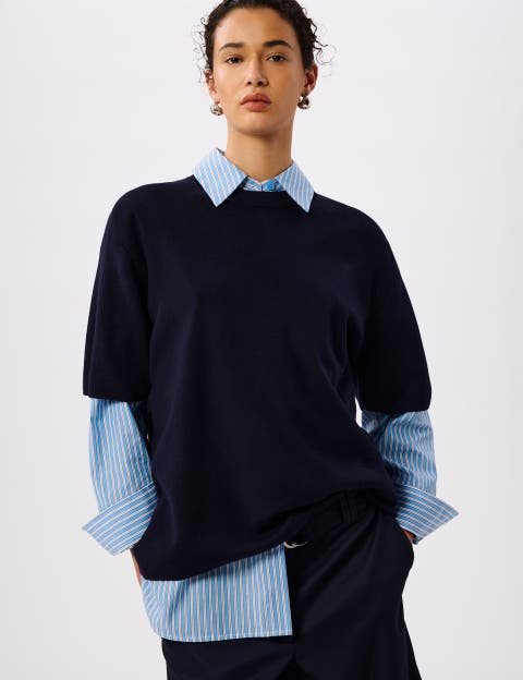 Fine Knit T-Shirt