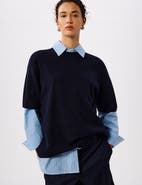 Whistles Fine Knit T-Shirt