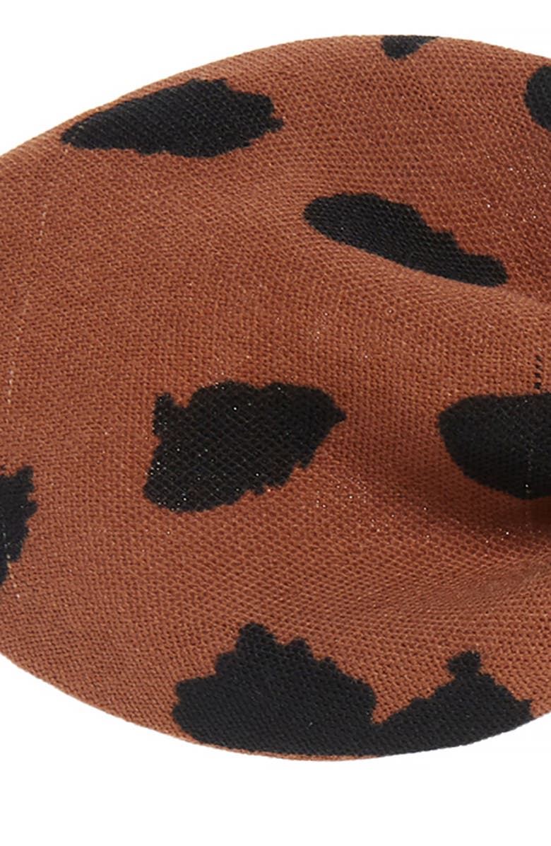 Madewell Bow Claw Hair Clip, Alternate, color, Heather Sienna