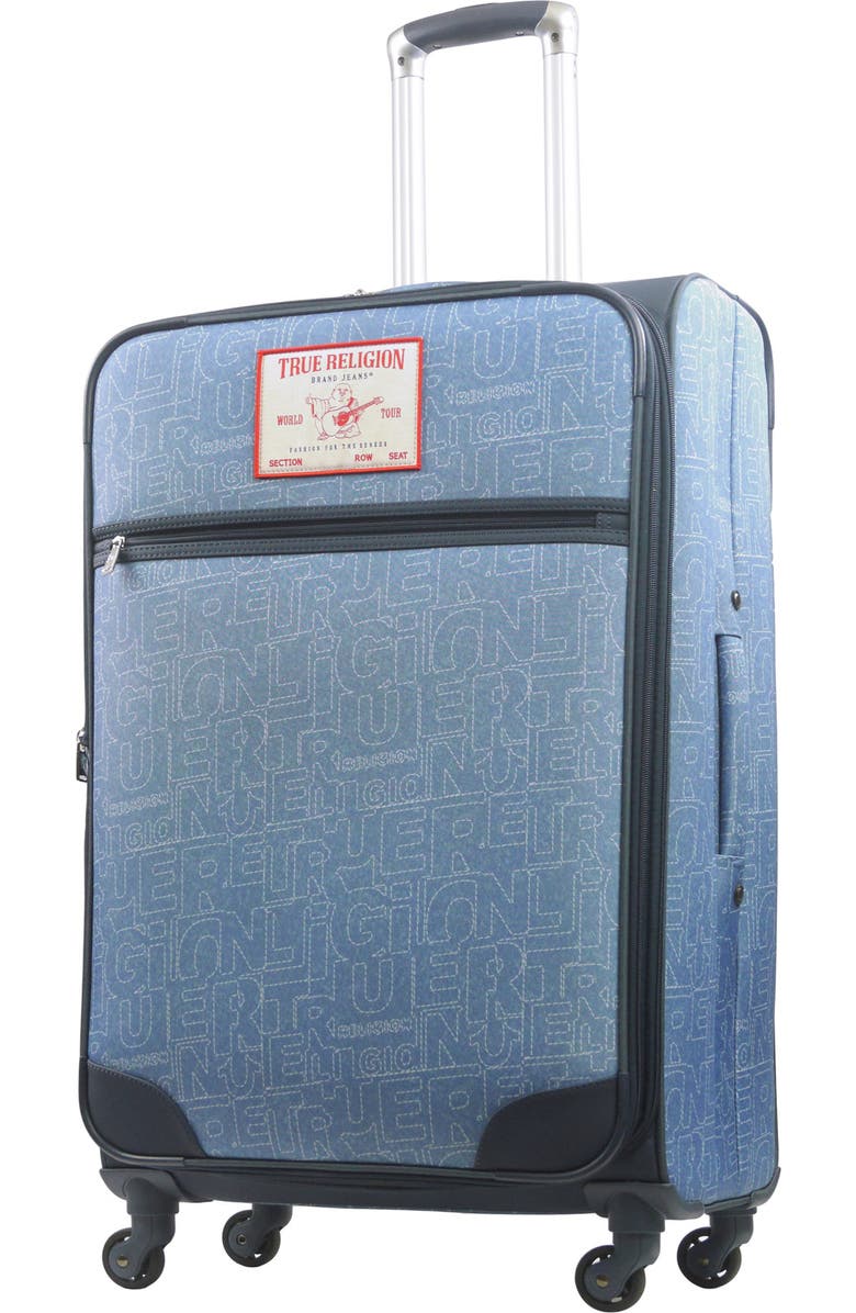 True Religion Soft Sided 31" Expandable, Spinner Luggage, Main, color,