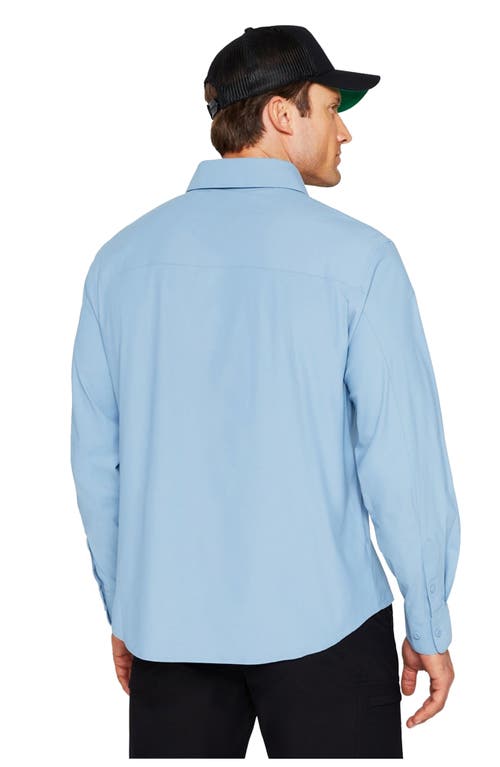 Fabletics The Don Long Sleeve Button Up In Black