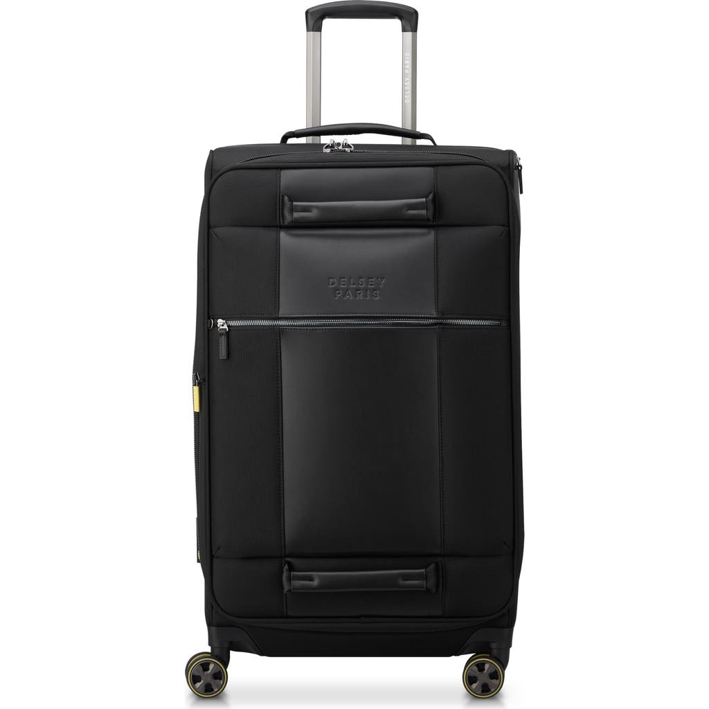 Delsey Paris Wagram 26" Trunk Softside Expandable Luggage With Spinner Wheels In Black