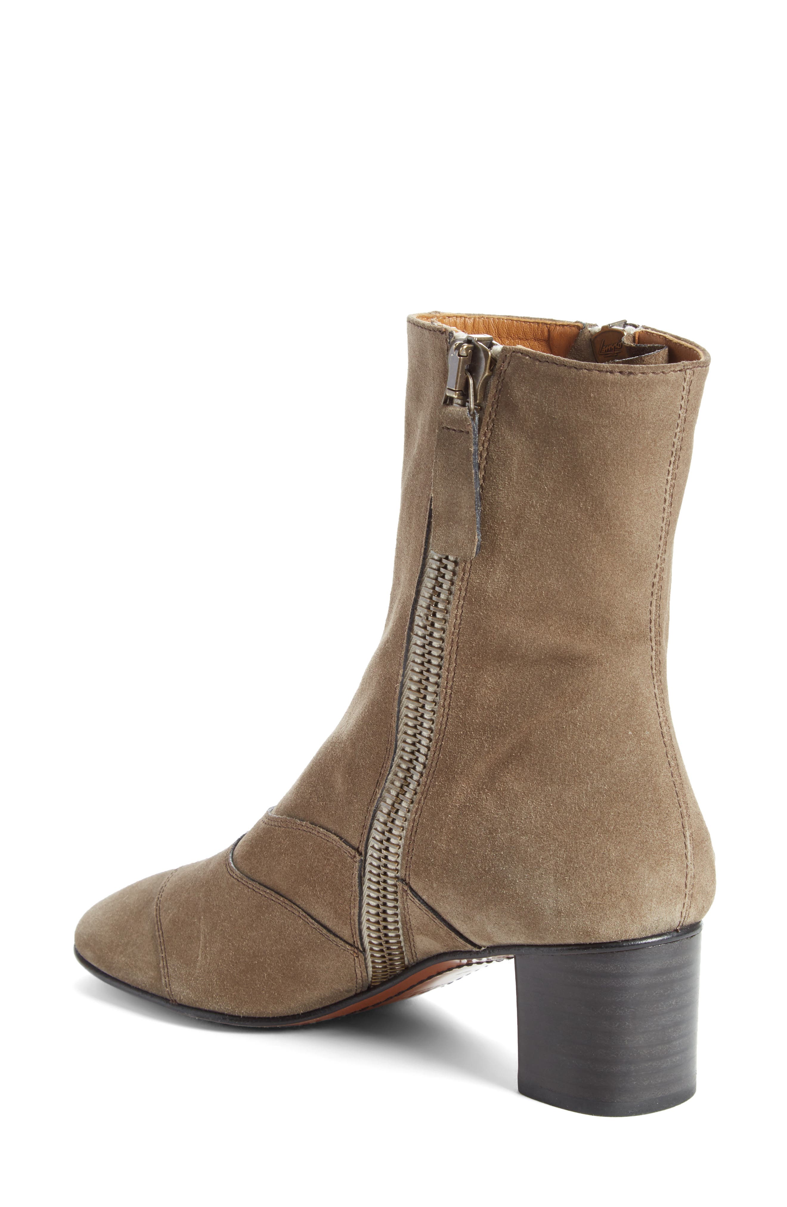 Chloé Lexie Block Heel Boot, Alternate, color, 