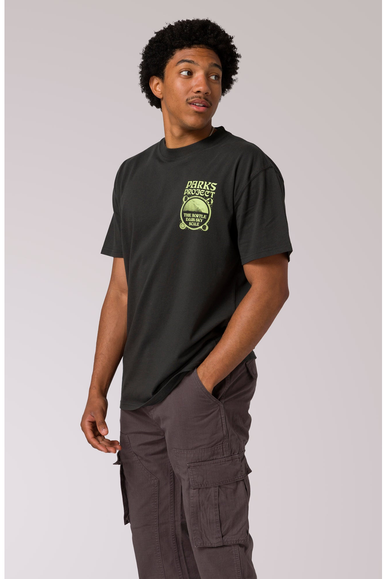Dark Sky Scale Tee, Alternate, color, Vintage Black