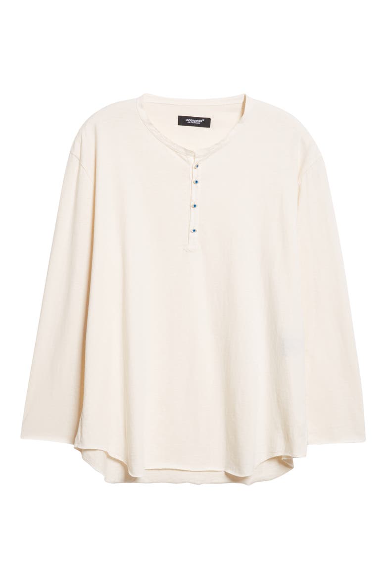Eye Button Henley, Alternate, color, CREAM