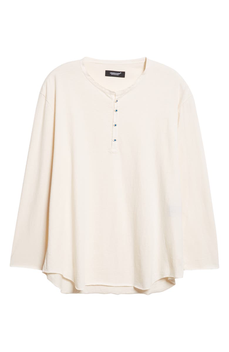 Undercover Eye Button Henley, Alternate, color, Cream