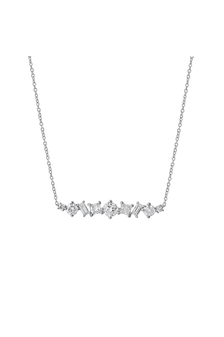 Oryssa 14K Gold Lab Grown Diamond Necklace - 0.5 Ct, Main, color, 14K White Gold