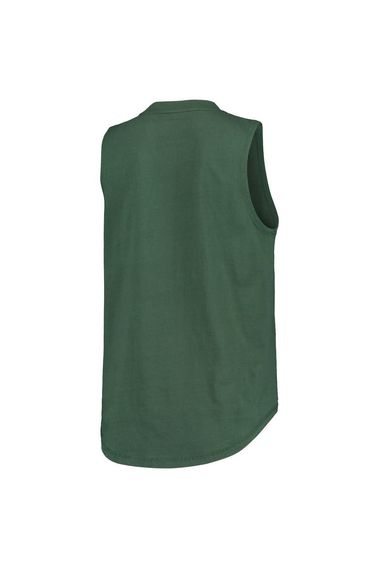 Women's DKNY Sport Green Oakland Athletics Marcie Tank Top, Alternate, color, Green