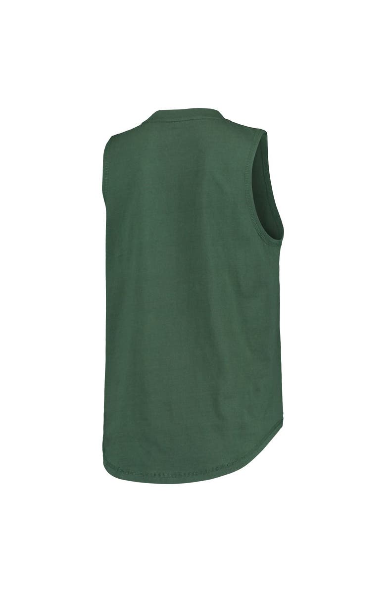 DKNY SPORT Women's DKNY Sport Green Oakland Athletics Marcie Tank Top, Alternate, color, Green