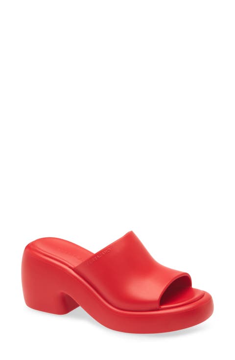 Platform Slide Sandal (Women)