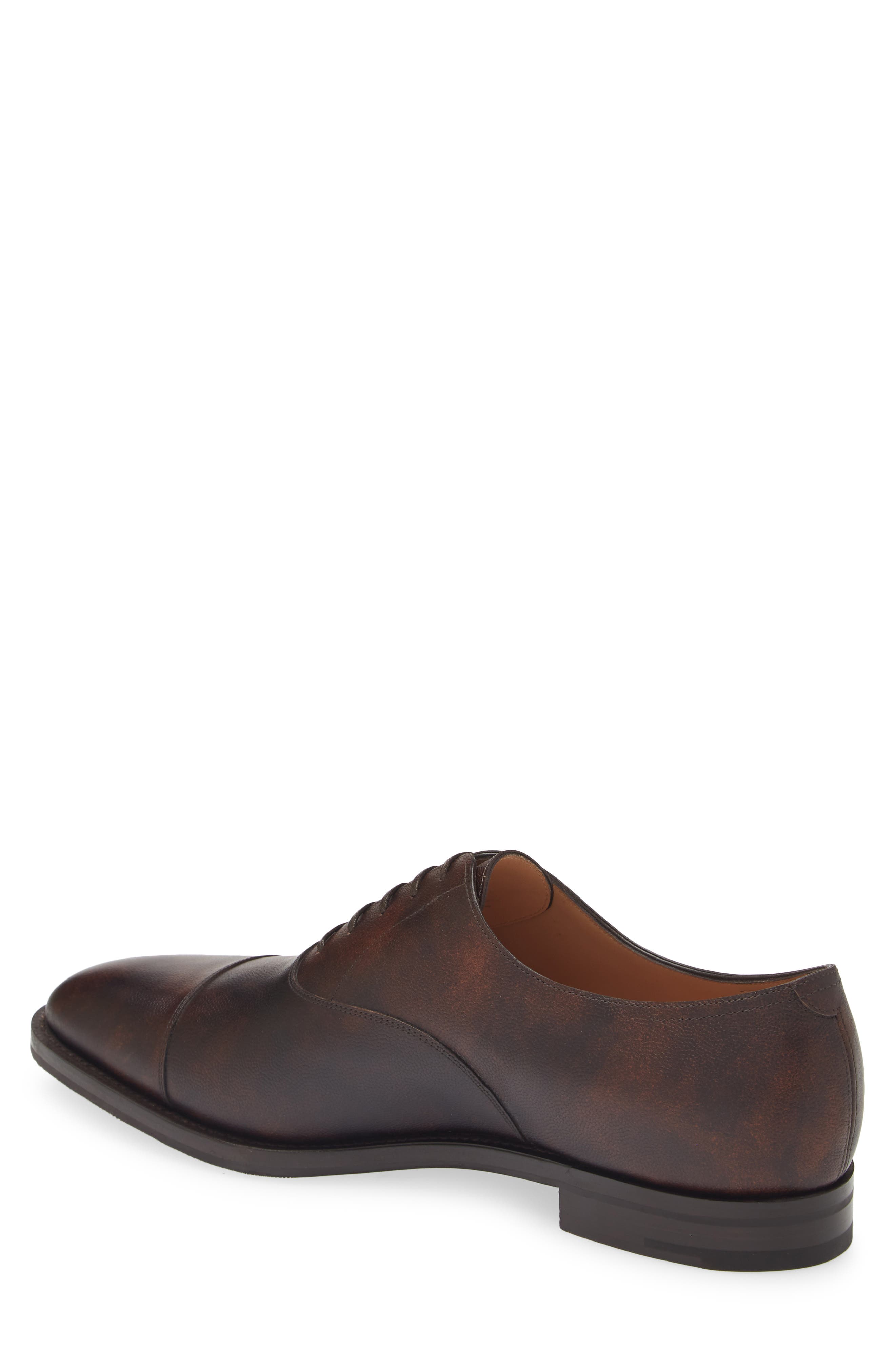 John Lobb City II Cap Toe Oxford, Alternate, color, Brown