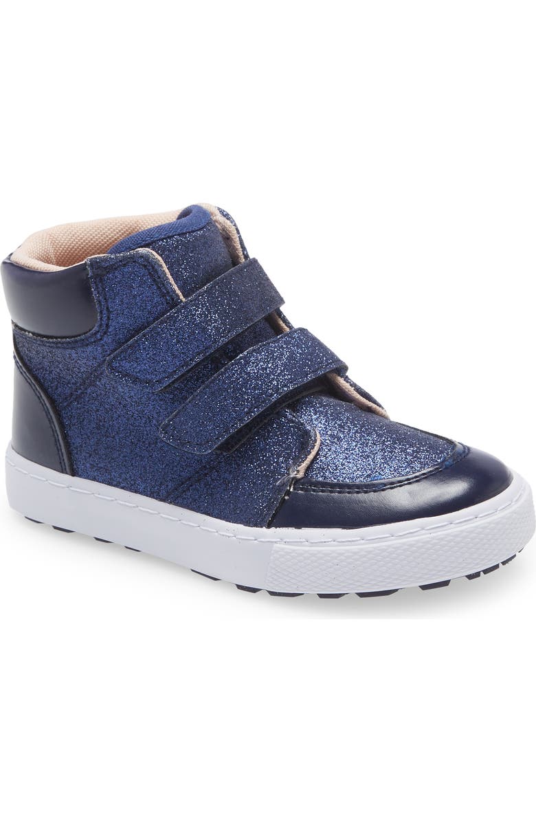 Tucker + Tate Kids' Jewel Glitter High Top Sneaker, Main, color,