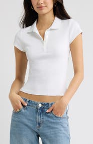 BP. Stretch Cotton Rib Polo