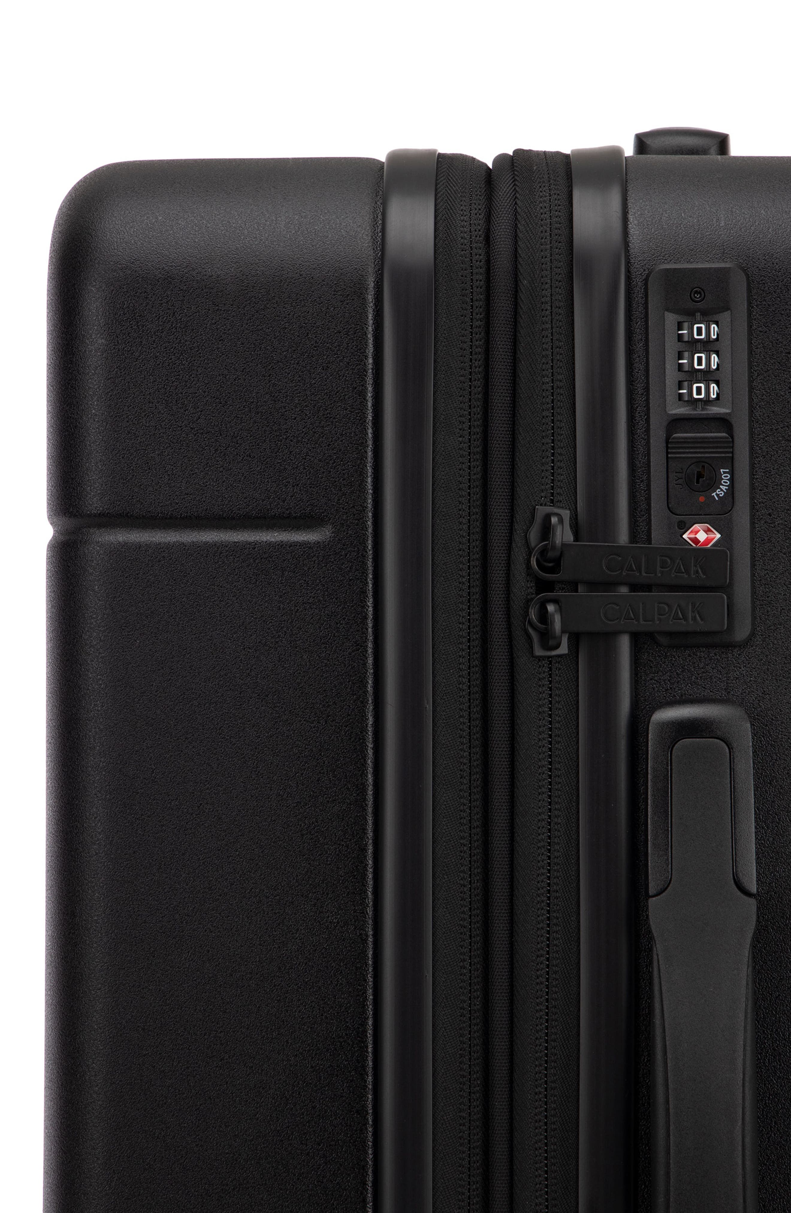 CALPAK Hue 22-Inch Expandable Carry-On Suitcase, Alternate, color, Black