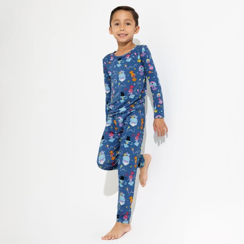 Bellabu Bear Kids' Trolls Music Set Of 2 Piece Pajamas In Trolls Music