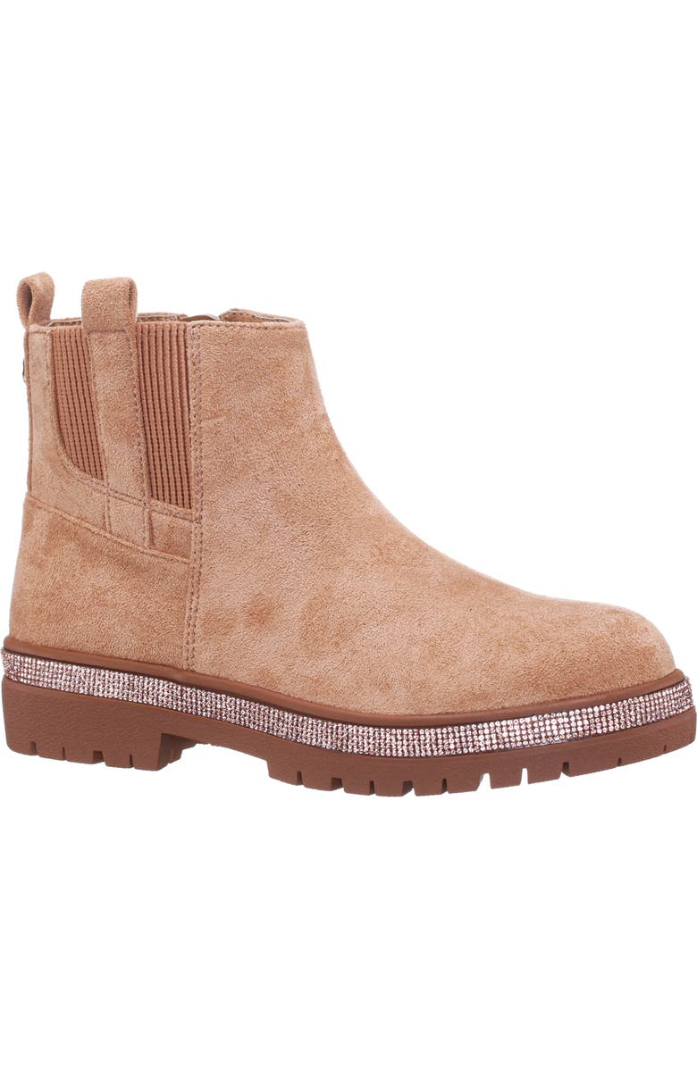 Nina Kids' Evan Bootie, Main, color, Tan Microsuede